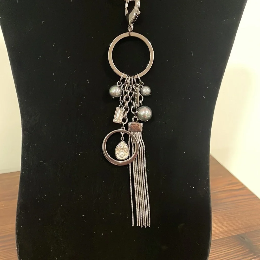 White House Black Market key fob chain or bag charm NWOT